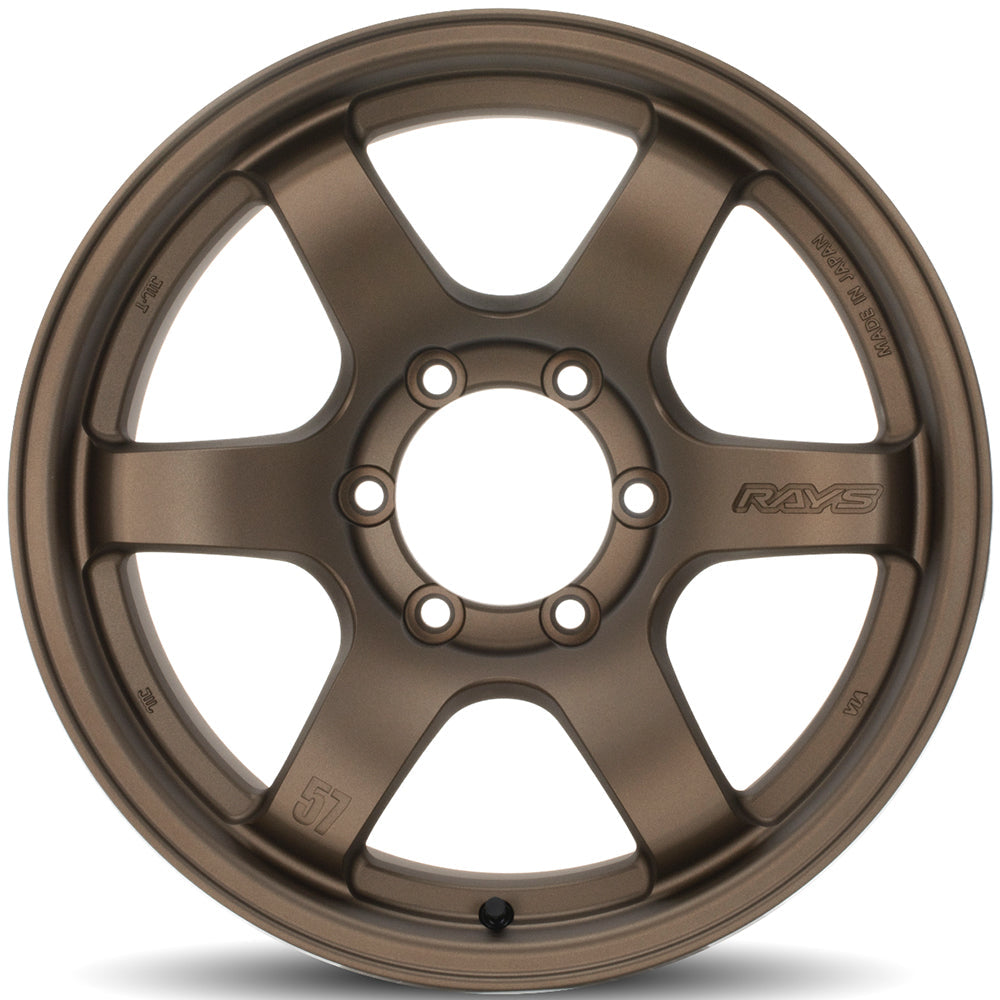 ヤヤ DADA LUCK Rays Gram Lights 57DR-X Wheel - Dark Bronze 17x8.5 / 6x139.7