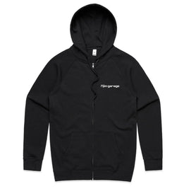 RPM Garage Logo Zip Hoodie - Black