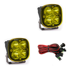 Load image into Gallery viewer, Baja Designs Squadron Pro Series Spot Pattern LED Light Pods - Amber