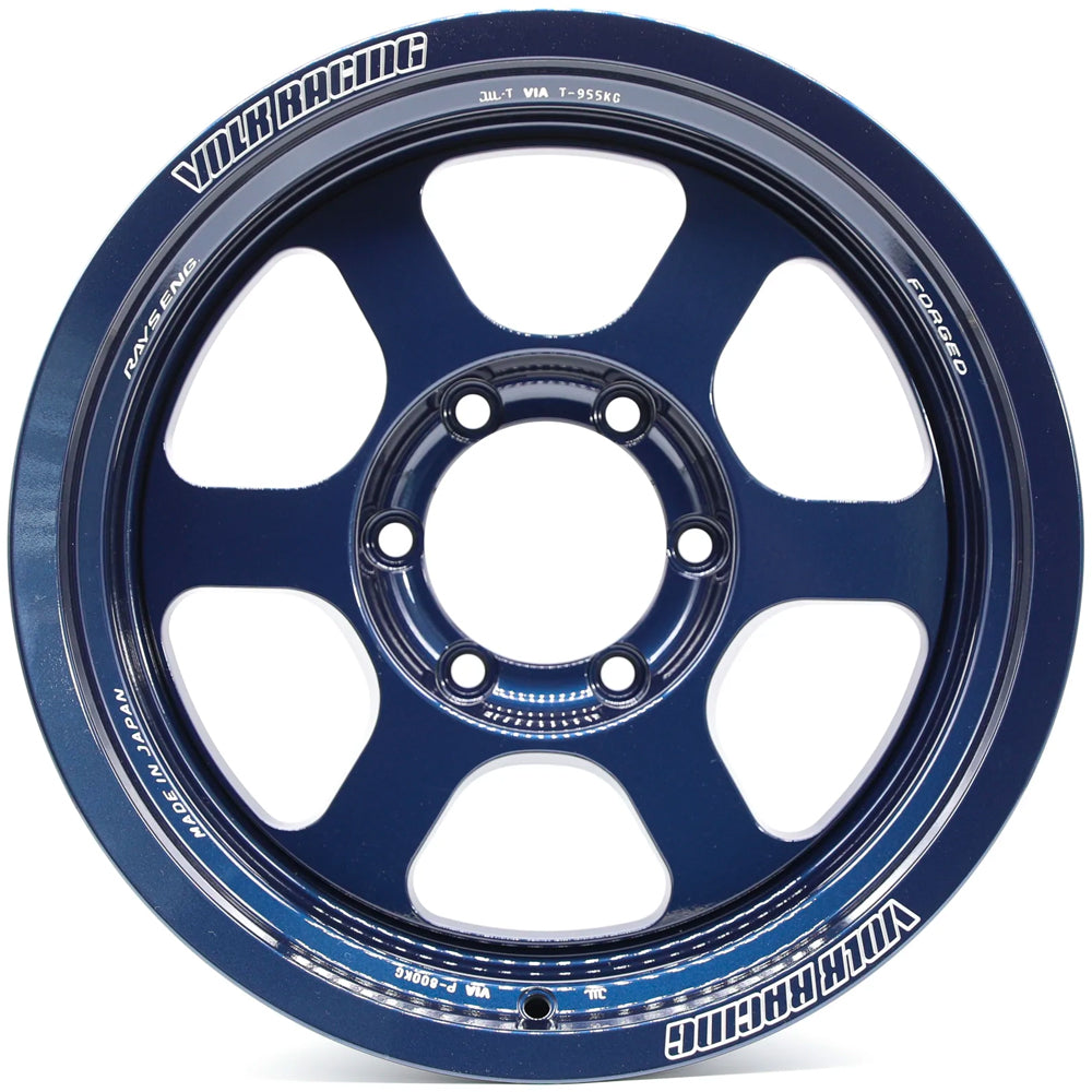 Mag Blue Rims Volk Racing TE37XT M-Spec Wheels - Mag Blue - 16x8.5 / 6x139 / -10 ...