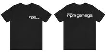 Load image into Gallery viewer, RPM Garage Logo T-Shirt - Black