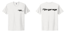Load image into Gallery viewer, RPM Garage Logo T-Shirt - White